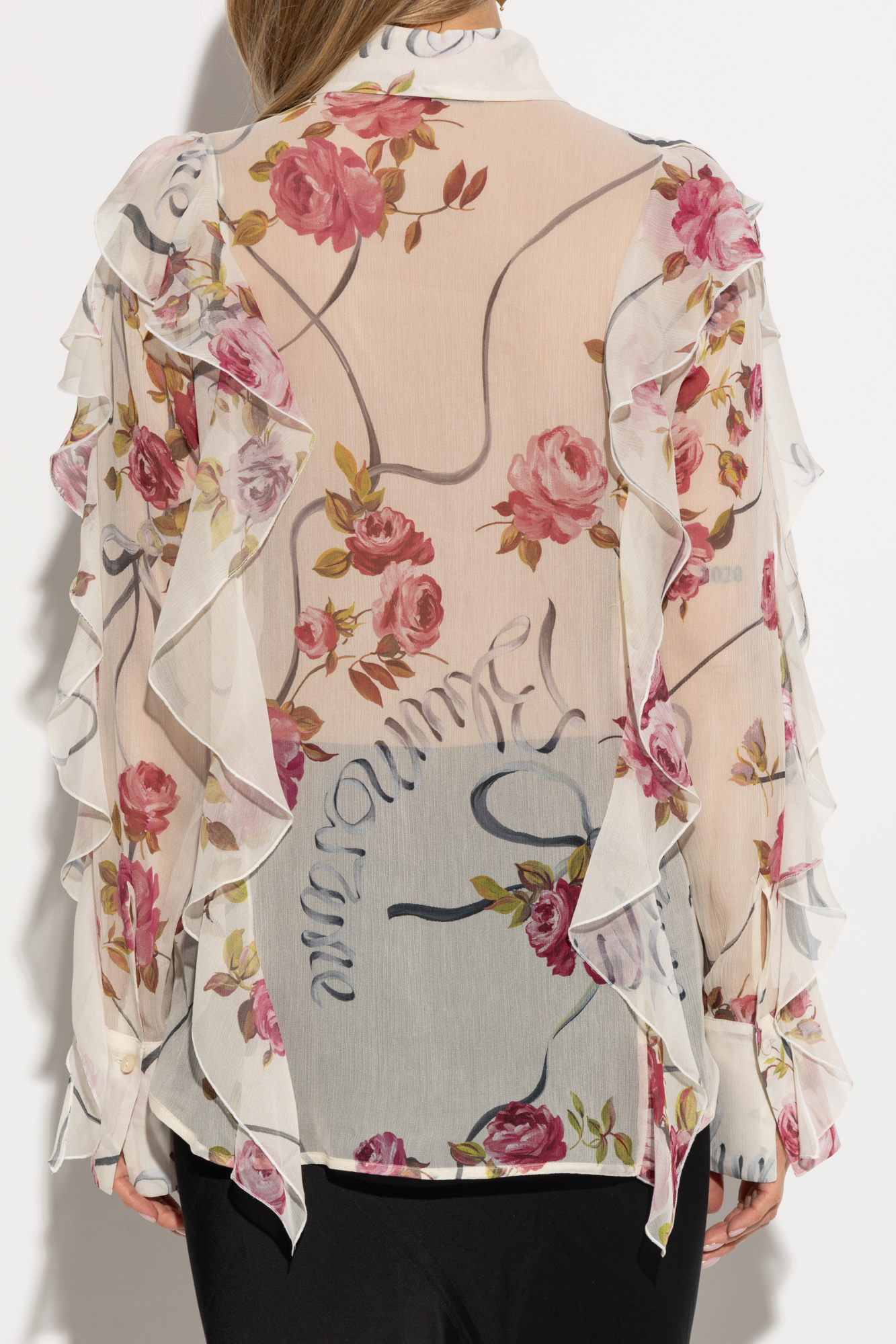 Blumarine Shirt with floral pattern | Women's Clothing | Vitkac Blumarine Shirt with floral pattern | Women's Clothing | Vitkac